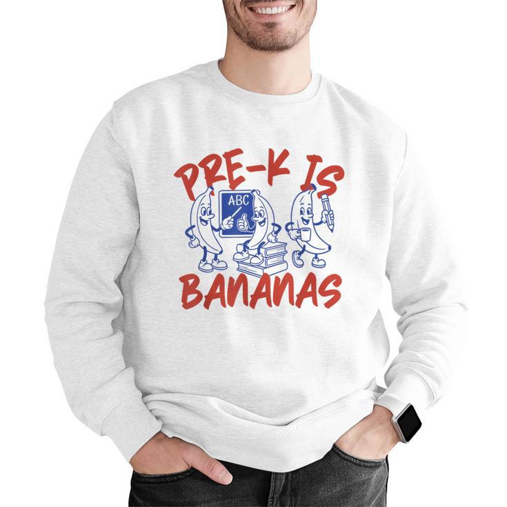 Pre-K Is Bananas Teacher Back To School Chaos Coordinator Men Graphic Sweatshirt, funny gift Pre-K Is Bananas Teacher Back To School Chaos Coordinator Men Graphic Sweatshirt, funny gift