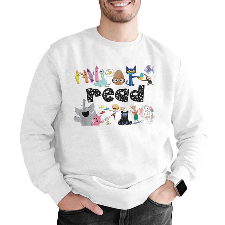 Read Children's Books Teacher Men Graphic Sweatshirt, funny gift