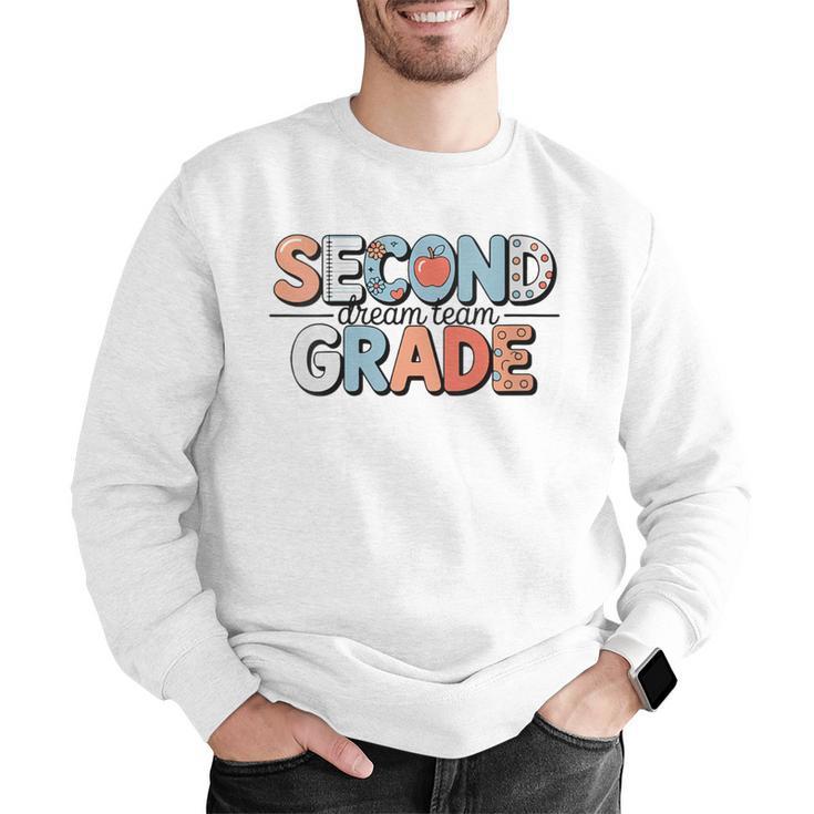 Second Grade Dream Team Back To School 2nd Grade Teacher Men Graphic Sweatshirt, 2nd Grade Teacher Sweatshirts, funny gift Second Grade Dream Team Back To School 2nd Grade Teacher Men Graphic Sweatshirt, 2nd Grade Teacher Sweatshirts, funny gift