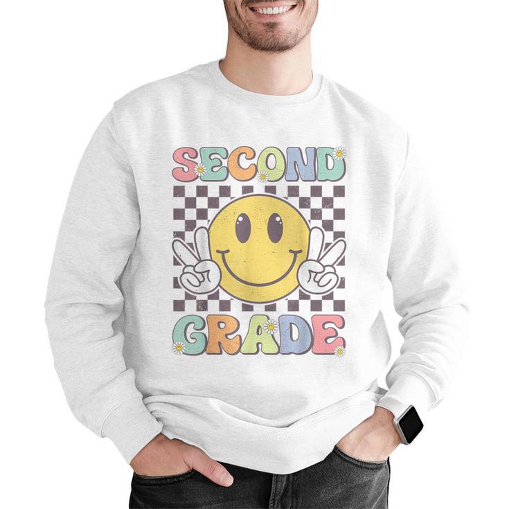 Second Grade Teachers Boys Girls Smile Face 2nd Grade Team Men Graphic Sweatshirt, funny gift Second Grade Teachers Boys Girls Smile Face 2nd Grade Team Men Graphic Sweatshirt, funny gift