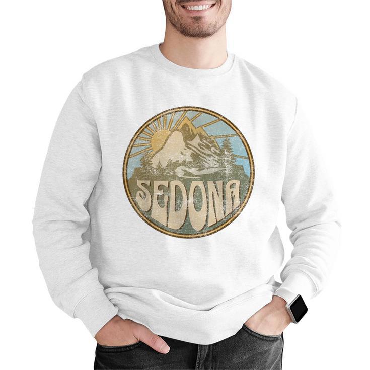 Sedona Arizona Nature Mountains Hiking Outdoors Men Graphic Sweatshirt, funny gift