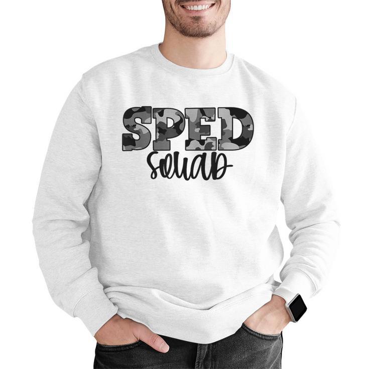 Special Education Squad Camo SPED Teacher Men Graphic Sweatshirt, funny gift Special Education Squad Camo SPED Teacher Men Graphic Sweatshirt, funny gift