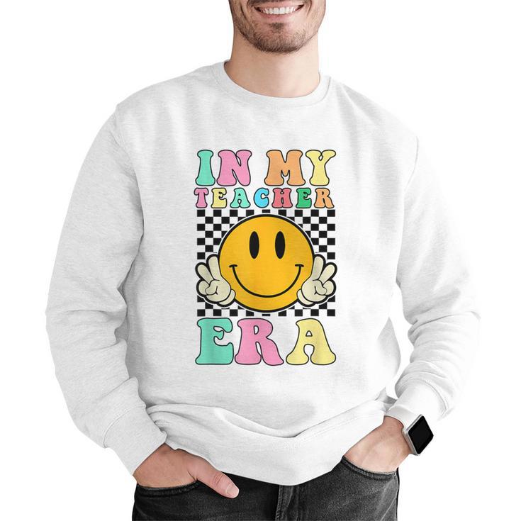 In My Teacher Era Retro Back To School Teacher Student Men Graphic Sweatshirt, funny gift In My Teacher Era Retro Back To School Teacher Student Men Graphic Sweatshirt, funny gift