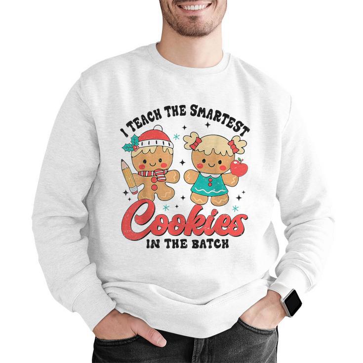Teacher Of Smart Cookies Cute Gingerbread Teacher Christmas Men Graphic Sweatshirt, funny gift Teacher Of Smart Cookies Cute Gingerbread Teacher Christmas Men Graphic Sweatshirt, funny gift