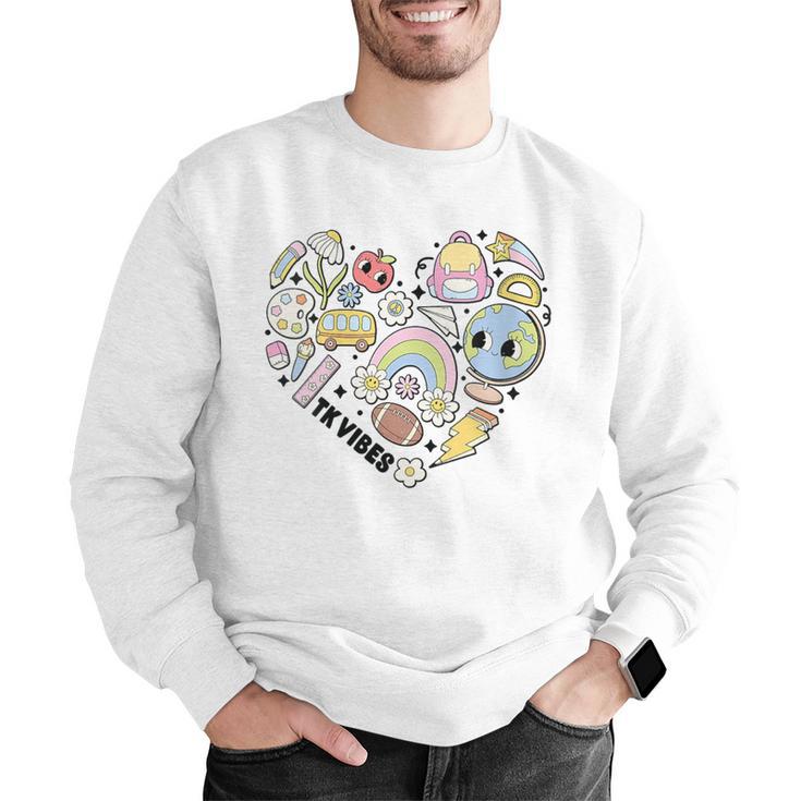 TK Vibes Back To School TK Kid Girl TK Team TK Teacher Women Men Graphic Sweatshirt, funny gift TK Vibes Back To School TK Kid Girl TK Team TK Teacher Women Men Graphic Sweatshirt, funny gift