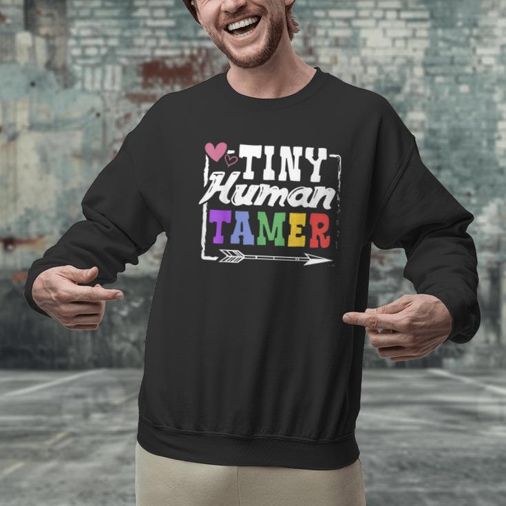 4 Teachers Or Parents Tiny Human Tamer Tee T-Shirt Men Graphic Sweatshirt, gift for family, gift for coworker 4 Teachers Or Parents Tiny Human Tamer Tee T-Shirt Men Graphic Sweatshirt, gift for family, gift for coworker