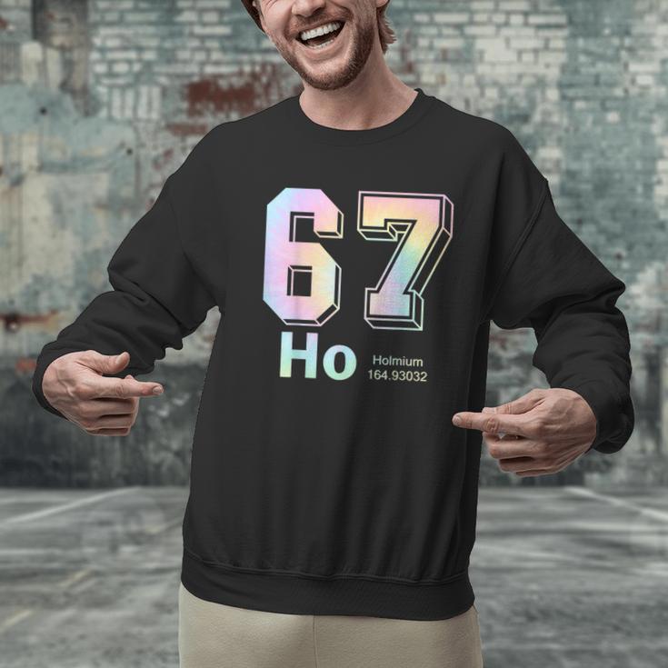 67 Ho Holmium Science Teacher Elements Table Six Seven Meme Men Graphic Sweatshirt, Science Teacher Sweatshirts, gift for family, gift for coworker 67 Ho Holmium Science Teacher Elements Table Six Seven Meme Men Graphic Sweatshirt, Science Teacher Sweatshirts, gift for family, gift for coworker