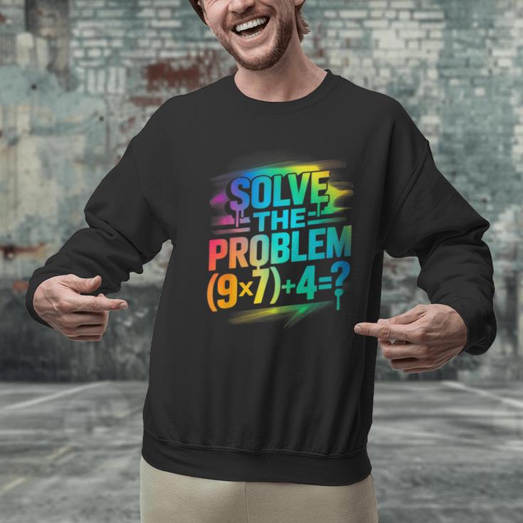 67 Meme PEMDAS Elementary Math Teacher Six Seven Men Graphic Sweatshirt, gift for family, gift for coworker