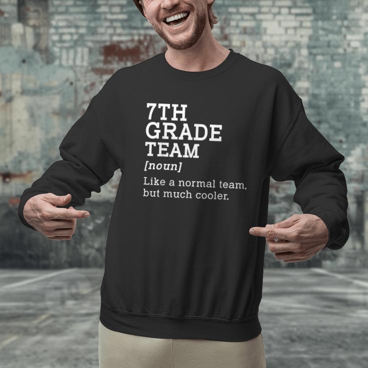 7th Grade Team Back To School Teacher Seventh Grade Team Men Graphic Sweatshirt, gift for family, gift for coworker