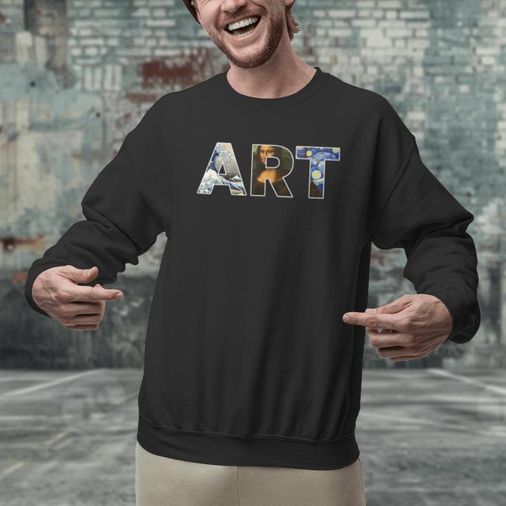 Art Artist Painting Teacher T Shirt Mona Lisa Great Wave For Men Women Men Graphic Sweatshirt, gift for family, gift for coworker Art Artist Painting Teacher T Shirt Mona Lisa Great Wave For Men Women Men Graphic Sweatshirt, gift for family, gift for coworker