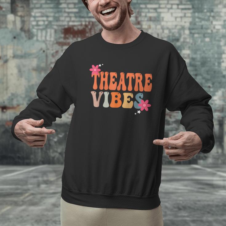 Theatre Vibes Teacher Man Women Youth Auditorium Concert Tee Men Graphic Sweatshirt, gift for family, gift for coworker