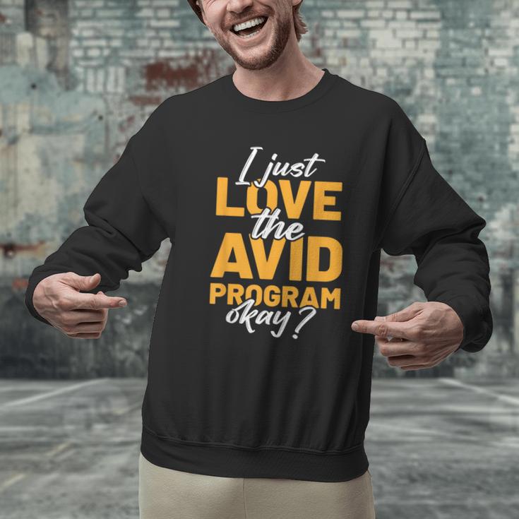 AVID Team Appreciation Essentials AVID Program Teacher Men Graphic Sweatshirt, gift for family, gift for coworker