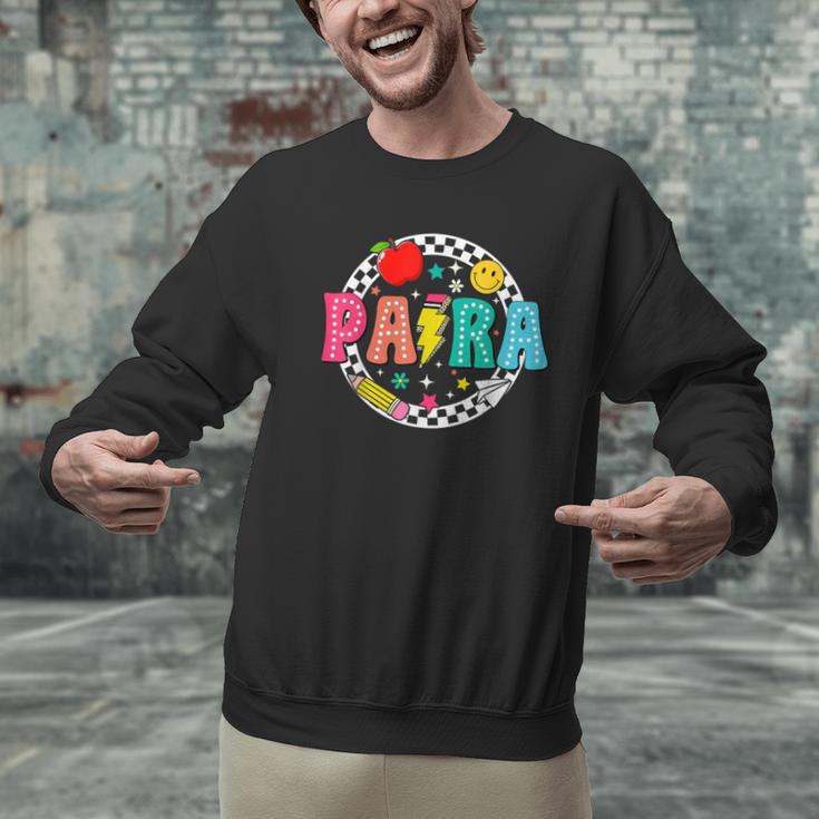 Back To School Para For Men Women Teacher Men Graphic Sweatshirt, gift for family, gift for coworker