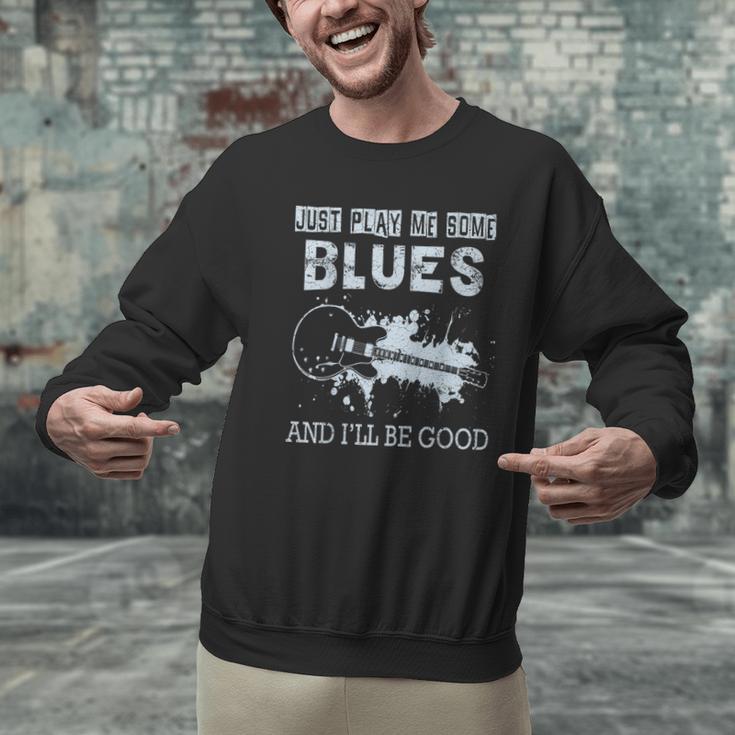 Blues Music Band Lover Vintage Guitar Teacher Blues Men Graphic Sweatshirt, gift for family, gift for coworker Blues Music Band Lover Vintage Guitar Teacher Blues Men Graphic Sweatshirt, gift for family, gift for coworker