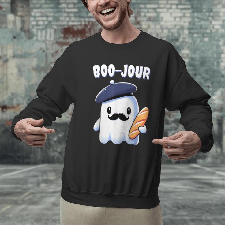 Boo Jour Ghost French Teacher Vintage Teacherlife Groovy Men Graphic Sweatshirt, Groovy Teacher Sweatshirts, gift for family, gift for coworker Boo Jour Ghost French Teacher Vintage Teacherlife Groovy Men Graphic Sweatshirt, Groovy Teacher Sweatshirts, gift for family, gift for coworker