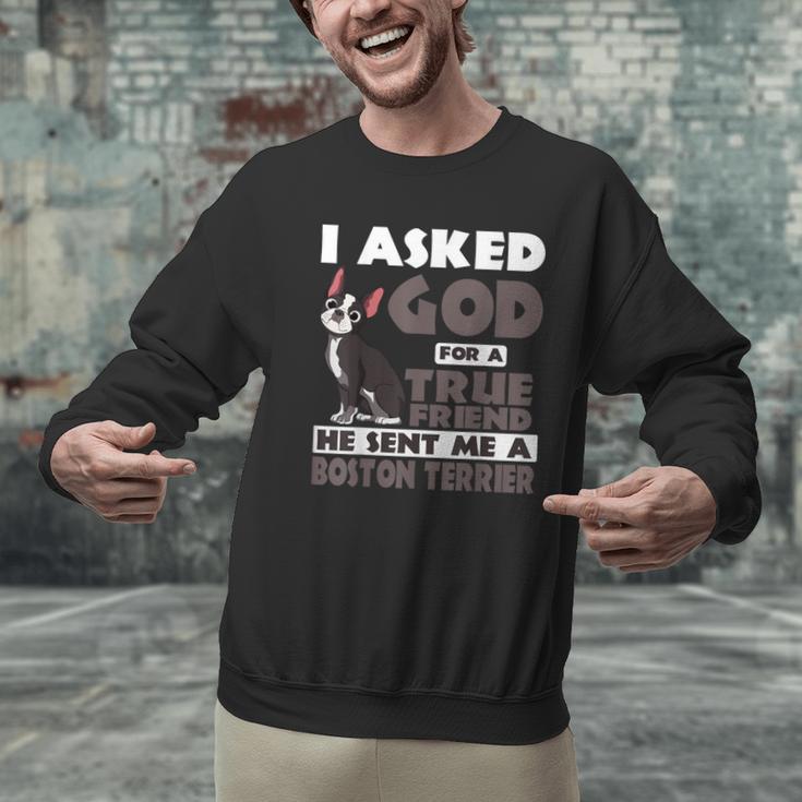 Boston Terrier American Gentleman Non-Sporting Dog Lover Men Graphic Sweatshirt, American Boston Terrier Sweatshirts, gift for family, gift for coworker