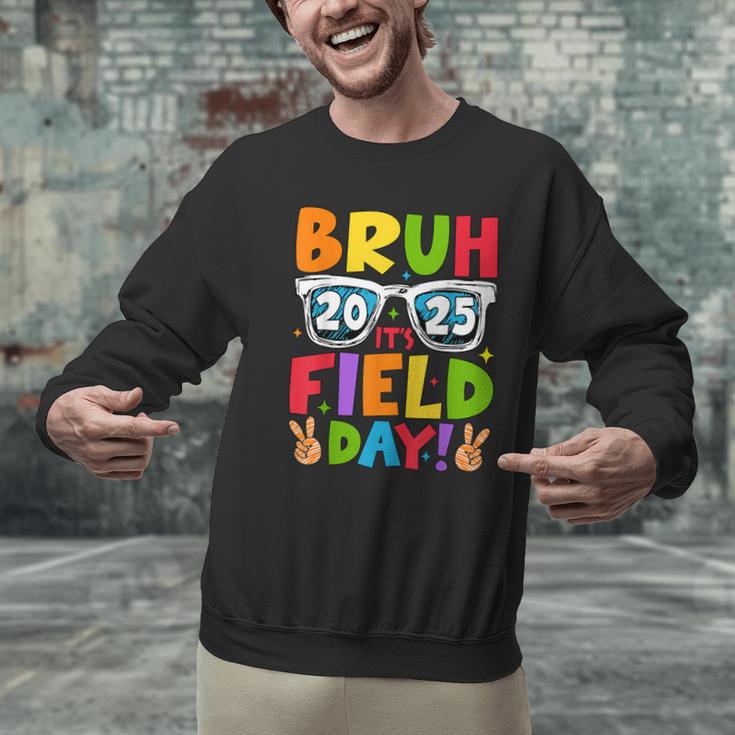 Bruh It's Field Day Teacher Boys Girls Kids Field Day 2025 Men Graphic Sweatshirt, gift for family, gift for coworker Bruh It's Field Day Teacher Boys Girls Kids Field Day 2025 Men Graphic Sweatshirt, gift for family, gift for coworker