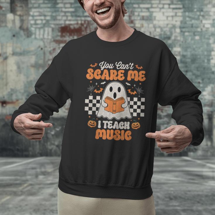 You Can't Scare Me I Teach Music Retro Teacher Halloween Men Graphic Sweatshirt, gift for family, gift for coworker You Can't Scare Me I Teach Music Retro Teacher Halloween Men Graphic Sweatshirt, gift for family, gift for coworker