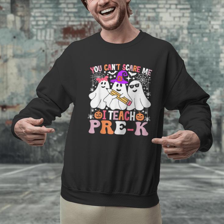 You Can't Scare Me I Teach Pre-k Halloween Teacher Men Graphic Sweatshirt, gift for family, gift for coworker You Can't Scare Me I Teach Pre-k Halloween Teacher Men Graphic Sweatshirt, gift for family, gift for coworker