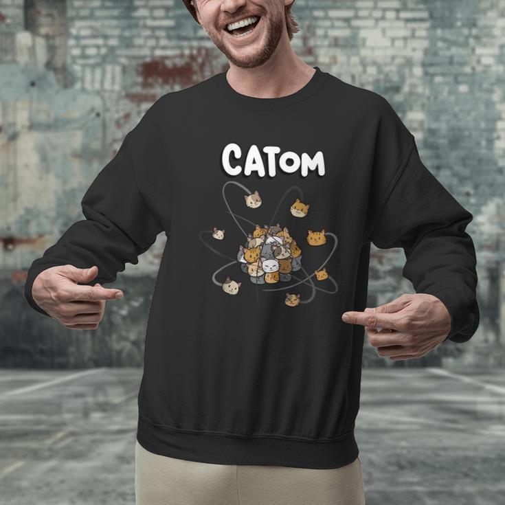Catom Science Teacher Chemistry Lover Physics School Cat Men Graphic Sweatshirt, Science Teacher Sweatshirts, gift for family, gift for coworker Catom Science Teacher Chemistry Lover Physics School Cat Men Graphic Sweatshirt, Science Teacher Sweatshirts, gift for family, gift for coworker