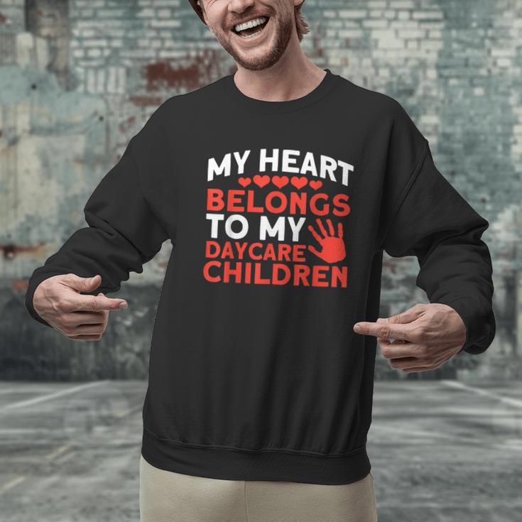 Childcare My Heart Belongs To Children Daycare Teacher Men Women Men Graphic Sweatshirt, gift for family, gift for coworker Childcare My Heart Belongs To Children Daycare Teacher Men Women Men Graphic Sweatshirt, gift for family, gift for coworker