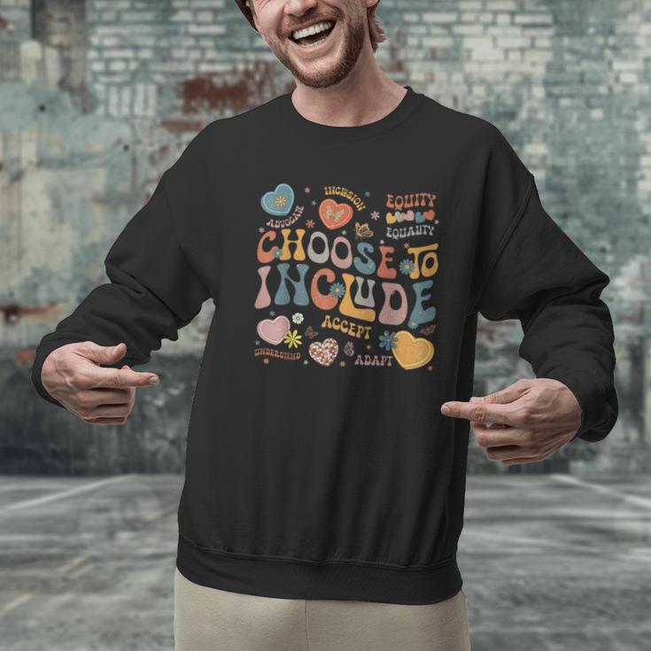 Choose To Include Inclusion Matters Autism Awareness Teacher Men Women Girls Kids Men Graphic Sweatshirt, gift for family, gift for coworker Choose To Include Inclusion Matters Autism Awareness Teacher Men Women Girls Kids Men Graphic Sweatshirt, gift for family, gift for coworker