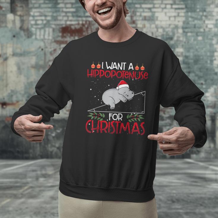 Christmas Math Teacher Hypotenuse Math Hippotenuse Men Women Men Graphic Sweatshirt, gift for family, gift for coworker