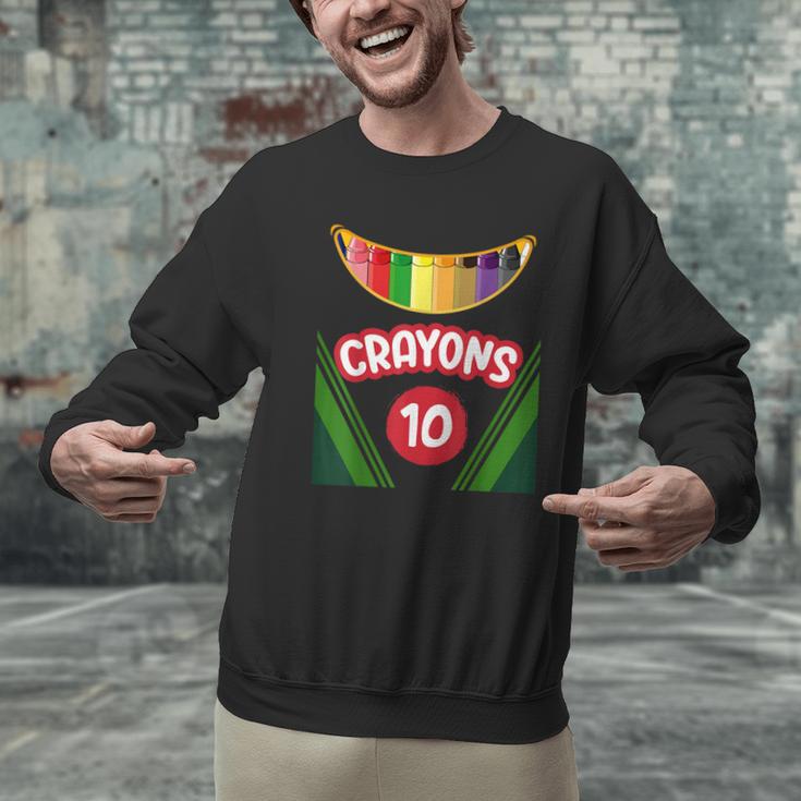 Crayon Box Fun Teacher Student Crayon Squad Halloween 2022 Men Graphic Sweatshirt, gift for family, gift for coworker Crayon Box Fun Teacher Student Crayon Squad Halloween 2022 Men Graphic Sweatshirt, gift for family, gift for coworker