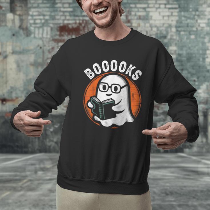 Cute Ghost Book Reading Books Lover Retro Halloween Teacher Men Graphic Sweatshirt, gift for family, gift for coworker Cute Ghost Book Reading Books Lover Retro Halloween Teacher Men Graphic Sweatshirt, gift for family, gift for coworker