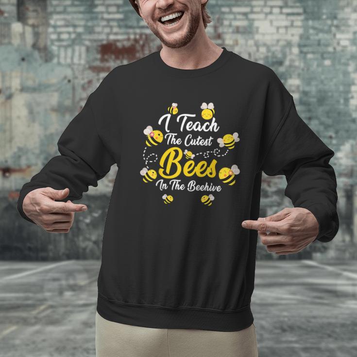 Cute I Teach The Cutest Bees In The Beehive Teacher's Day For Men Women Kids Men Graphic Sweatshirt, gift for family, gift for coworker Cute I Teach The Cutest Bees In The Beehive Teacher's Day For Men Women Kids Men Graphic Sweatshirt, gift for family, gift for coworker