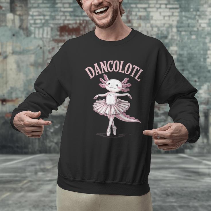 Dancolotl Ballerina Axolotl Ballet Dance Teacher Men Graphic Sweatshirt, gift for family, gift for coworker Dancolotl Ballerina Axolotl Ballet Dance Teacher Men Graphic Sweatshirt, gift for family, gift for coworker