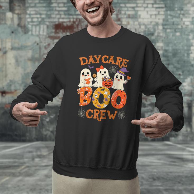 Daycare Boo Crew Halloween Spooky Costume For Teacher Men Graphic Sweatshirt, gift for family, gift for coworker