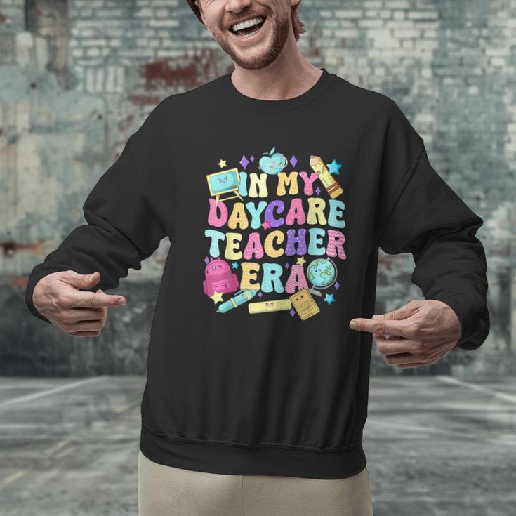 In My Daycare Teacher Era Daycare Provider Kids Men Graphic Sweatshirt, gift for family, gift for coworker In My Daycare Teacher Era Daycare Provider Kids Men Graphic Sweatshirt, gift for family, gift for coworker