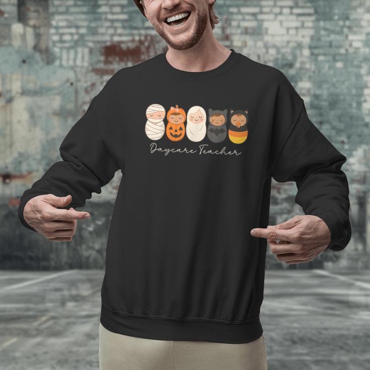 Daycare Teacher Halloween Infant Squad Spooky Childcare Fall Men Graphic Sweatshirt, gift for family, gift for coworker Daycare Teacher Halloween Infant Squad Spooky Childcare Fall Men Graphic Sweatshirt, gift for family, gift for coworker