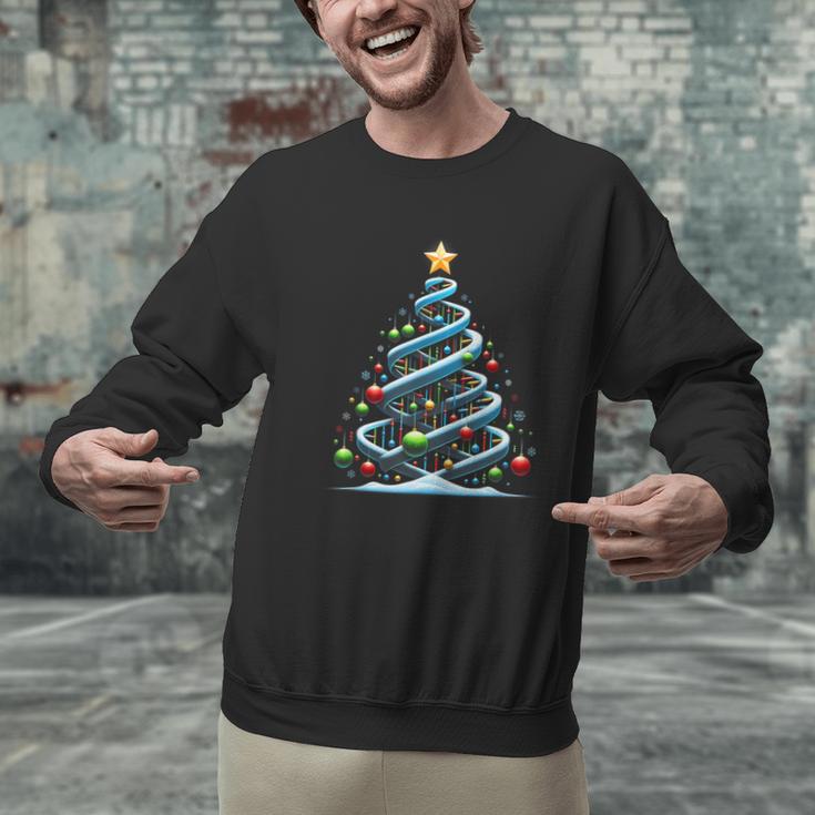 DNA Helix Christmas Tree Scientist Biology Science Teacher Men Graphic Sweatshirt, Science Teacher Sweatshirts, gift for family, gift for coworker DNA Helix Christmas Tree Scientist Biology Science Teacher Men Graphic Sweatshirt, Science Teacher Sweatshirts, gift for family, gift for coworker