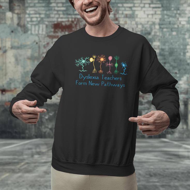 Dyslexia Teachers Form New Pathways Awareness Men Graphic Sweatshirt, gift for family, gift for coworker