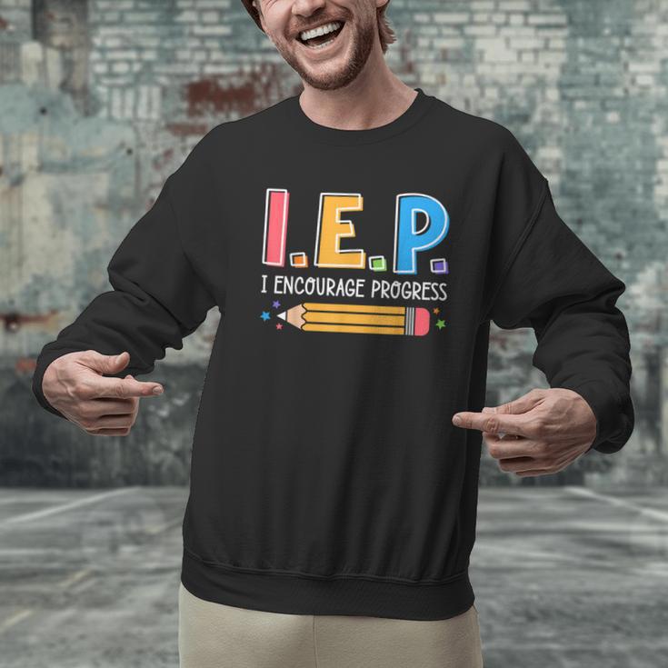 I E P I Encourage Progress Special Education Teacher Men Graphic Sweatshirt, gift for family, gift for coworker I E P I Encourage Progress Special Education Teacher Men Graphic Sweatshirt, gift for family, gift for coworker