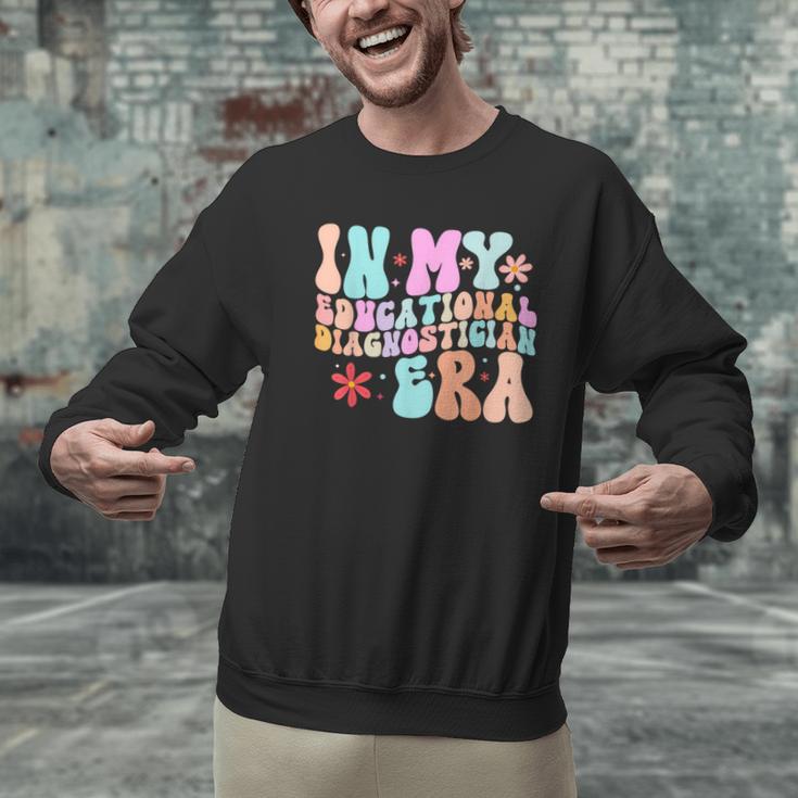 In My Educational Diagnostician Era Learning Support Teacher Men Graphic Sweatshirt, gift for family, gift for coworker