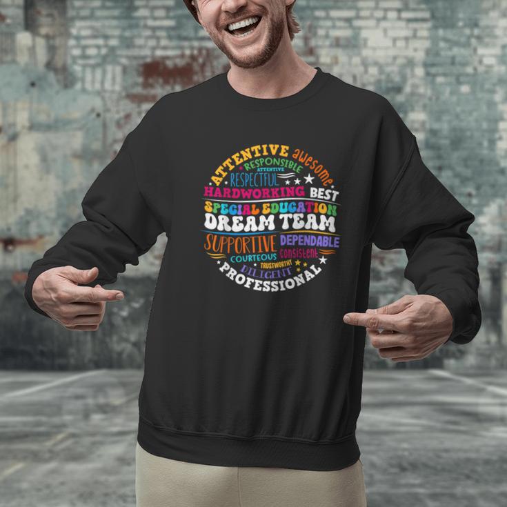 Educators Special Ed Teacher Special Education Dream Team Men Graphic Sweatshirt, gift for family, gift for coworker Educators Special Ed Teacher Special Education Dream Team Men Graphic Sweatshirt, gift for family, gift for coworker