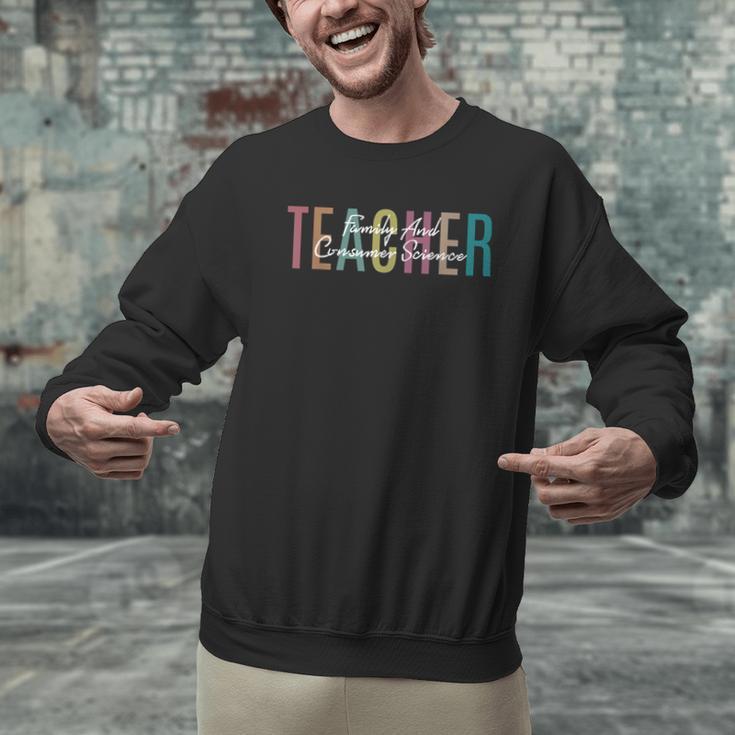 FACS Teacher Family And Consumer Science Teacher Men Graphic Sweatshirt, Science Teacher Sweatshirts, gift for family, gift for coworker