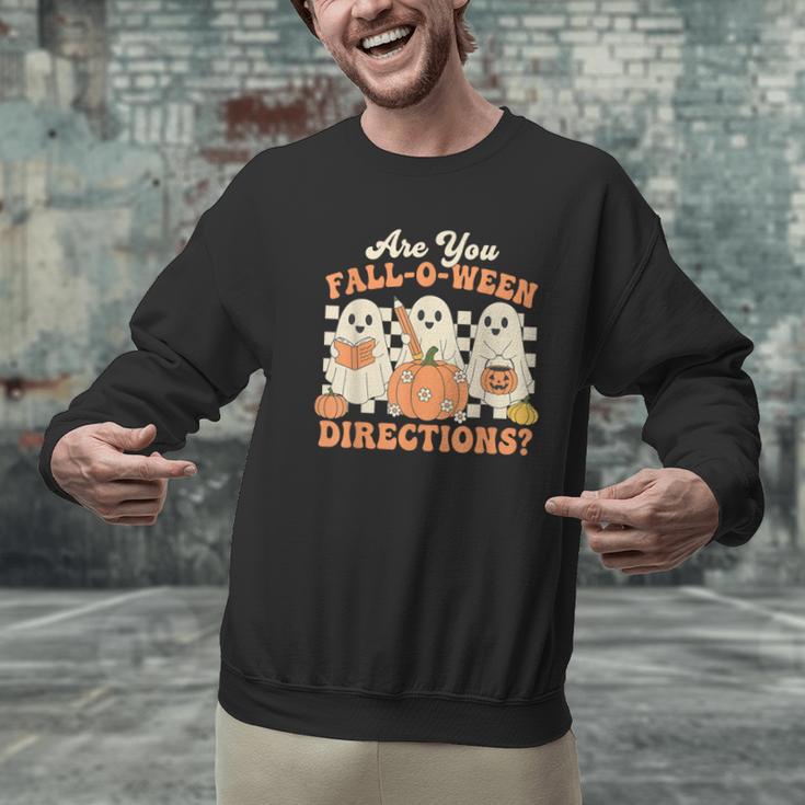 Are You Fall O Ween Directions Halloween Teacher Men Graphic Sweatshirt, gift for family, gift for coworker Are You Fall O Ween Directions Halloween Teacher Men Graphic Sweatshirt, gift for family, gift for coworker