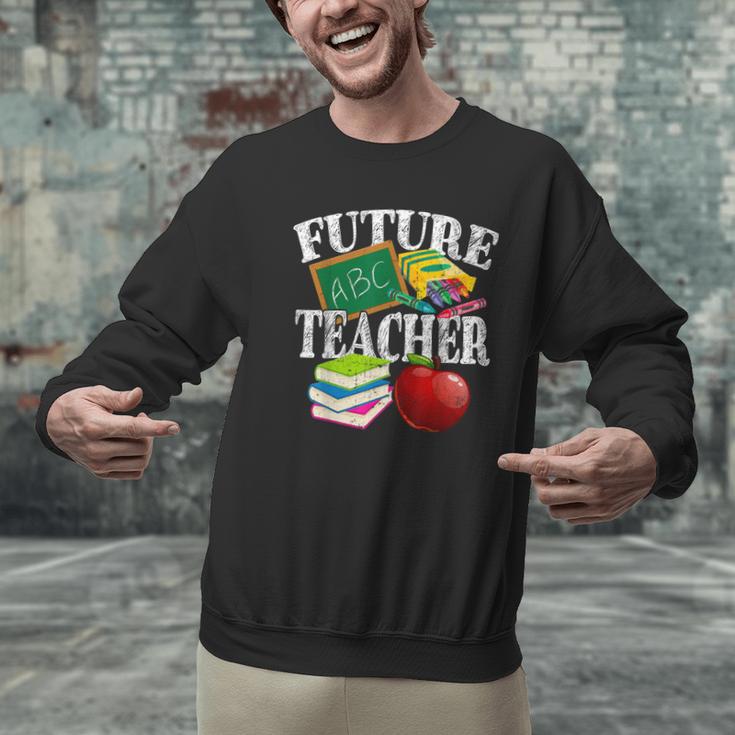 Future Teacher With Canyon And Book Teacher Men Women Girls Kids Men Graphic Sweatshirt, Future Teacher Sweatshirts, gift for family, gift for coworker