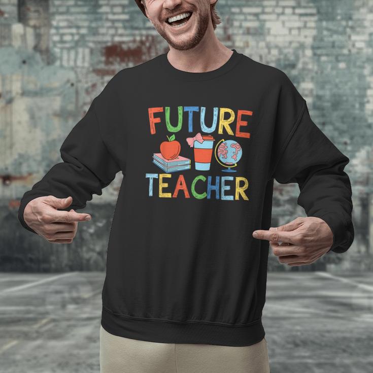Future Teacher Costume For Kids Girls Boys Men Women Men Graphic Sweatshirt, Future Teacher Sweatshirts, gift for family, gift for coworker