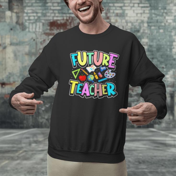 Future Teacher Kid's Career Men Graphic Sweatshirt, Future Teacher Sweatshirts, gift for family, gift for coworker Future Teacher Kid's Career Men Graphic Sweatshirt, Future Teacher Sweatshirts, gift for family, gift for coworker