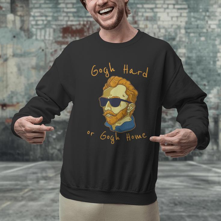 Go Hard Or Go Home Art Teacher Men Graphic Sweatshirt, gift for family, gift for coworker Go Hard Or Go Home Art Teacher Men Graphic Sweatshirt, gift for family, gift for coworker