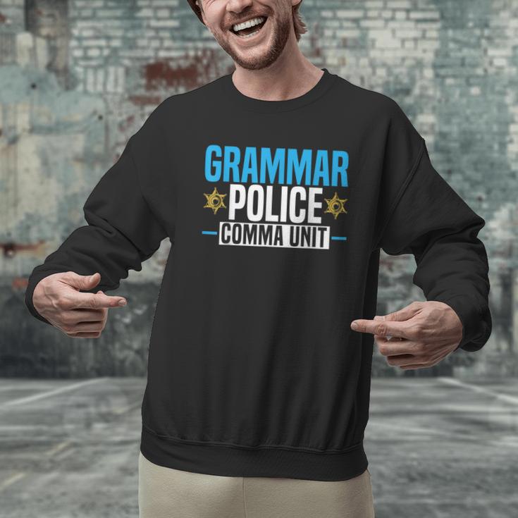 Grammar Police Comma Unit English Teacher Grammar Teacher For Men Women Men Graphic Sweatshirt, English Teacher Sweatshirts, gift for family, gift for coworker Grammar Police Comma Unit English Teacher Grammar Teacher For Men Women Men Graphic Sweatshirt, English Teacher Sweatshirts, gift for family, gift for coworker