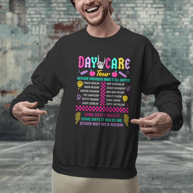 Groovy Day Care Some Days I Rock It Day Care Teacher Life Men Graphic Sweatshirt, Groovy Teacher Sweatshirts, gift for family, gift for coworker Groovy Day Care Some Days I Rock It Day Care Teacher Life Men Graphic Sweatshirt, Groovy Teacher Sweatshirts, gift for family, gift for coworker
