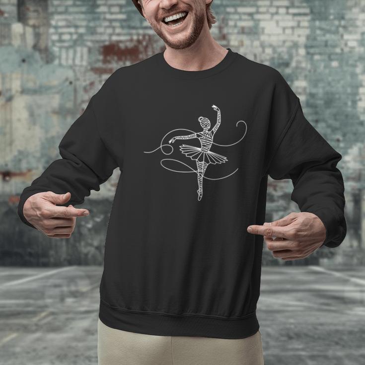 Halloween Ballet Mummy Ballerina Spooky Dance Teacher Women Men Graphic Sweatshirt, gift for family, gift for coworker