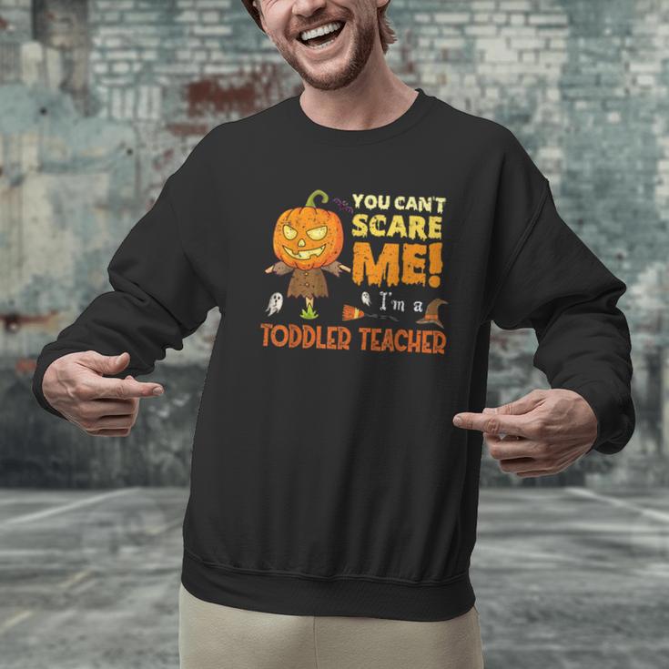 Halloween You Can't Scare Toddler Teacher For Men Women Men Graphic Sweatshirt, gift for family, gift for coworker Halloween You Can't Scare Toddler Teacher For Men Women Men Graphic Sweatshirt, gift for family, gift for coworker