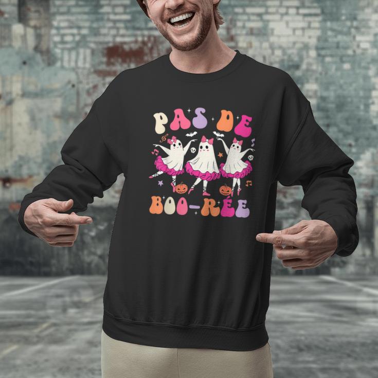 Halloween Dance Teacher Pas De Boo-Ree Ghost Ballet Dancer Men Graphic Sweatshirt, gift for family, gift for coworker Halloween Dance Teacher Pas De Boo-Ree Ghost Ballet Dancer Men Graphic Sweatshirt, gift for family, gift for coworker